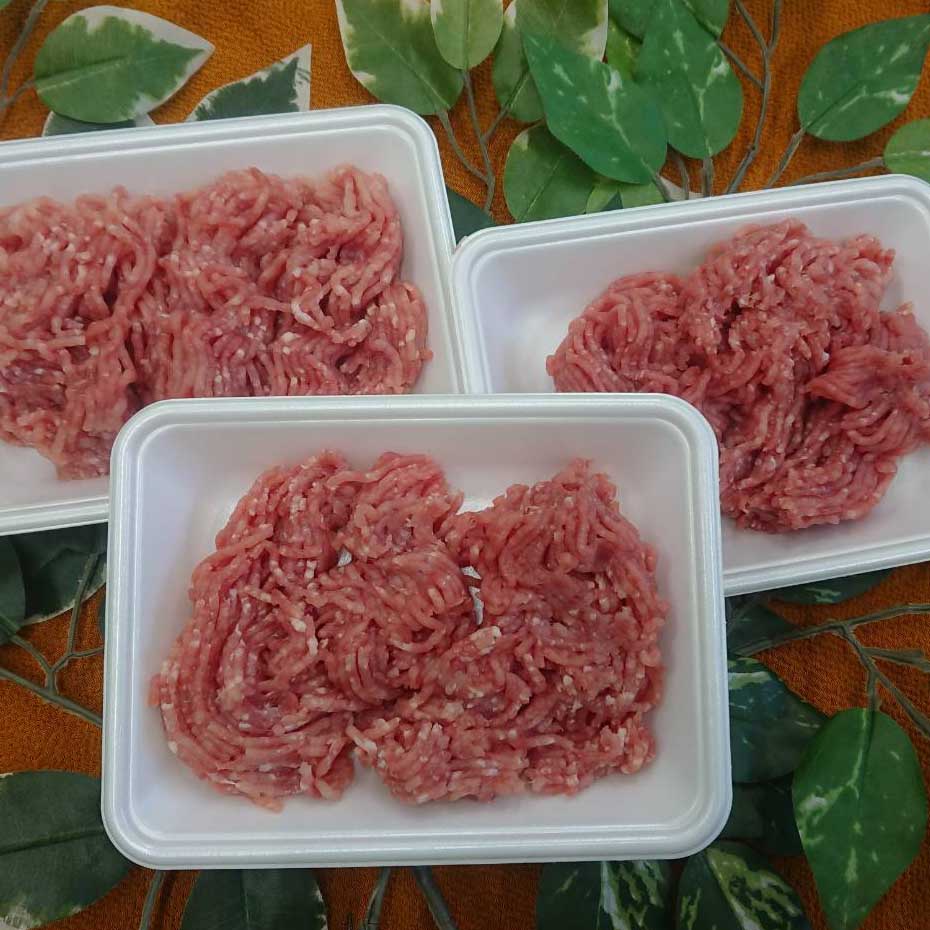 三元桜豚 挽肉　100g当たり